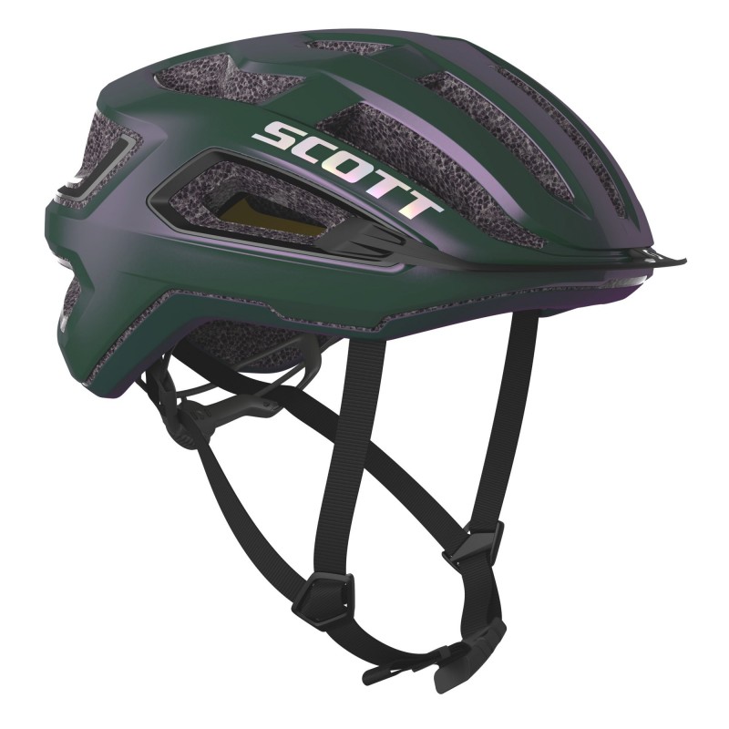 CASQUE SCOTT ARX PLUS (CE) PRISM GREEN PURPLE